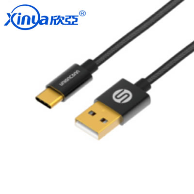 尼龙USB TYPE-C 数据充电线